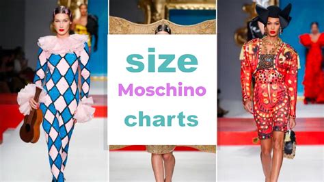 moschino size chart.